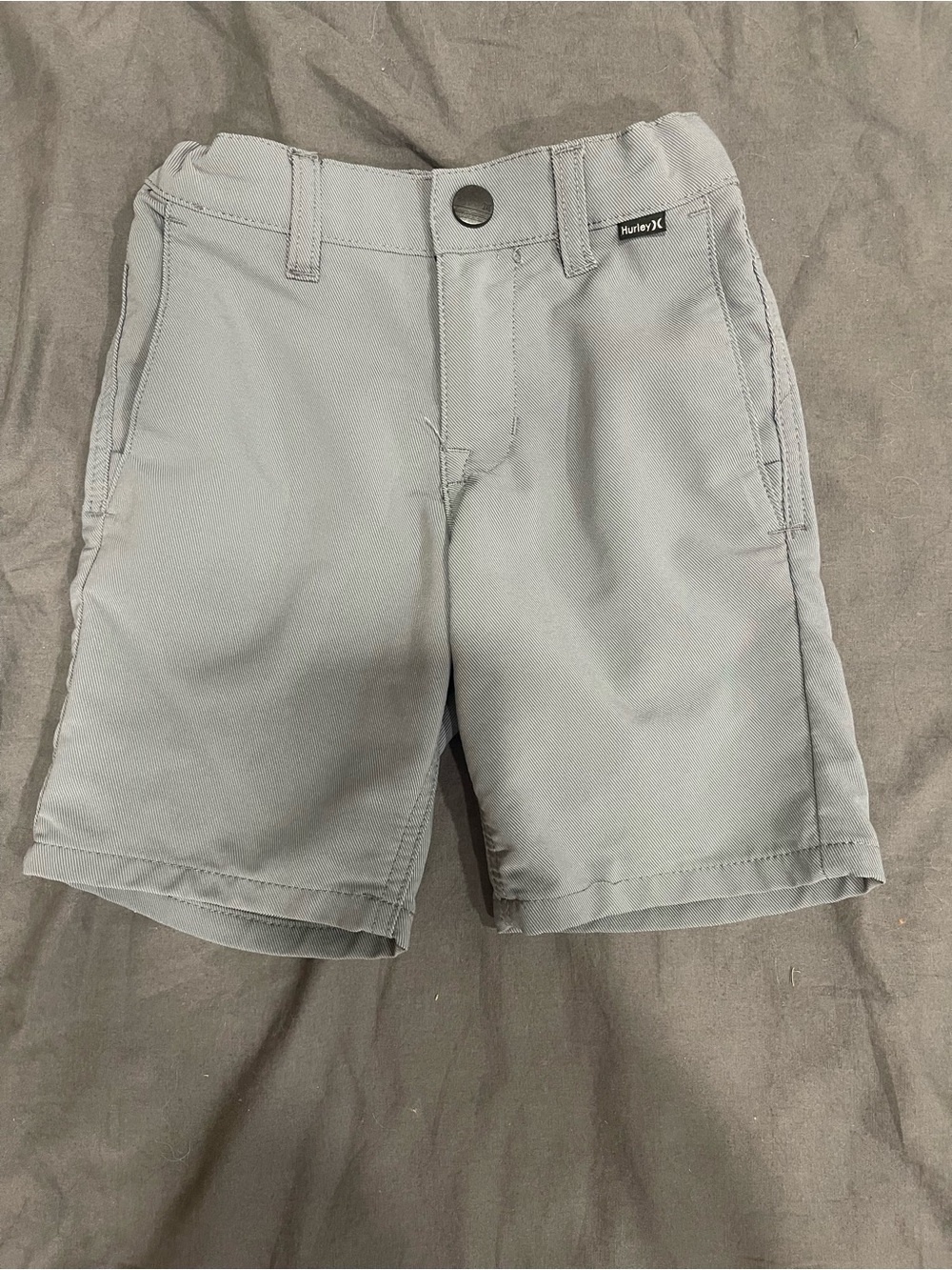 Hurley Bluish Gray Kids Short